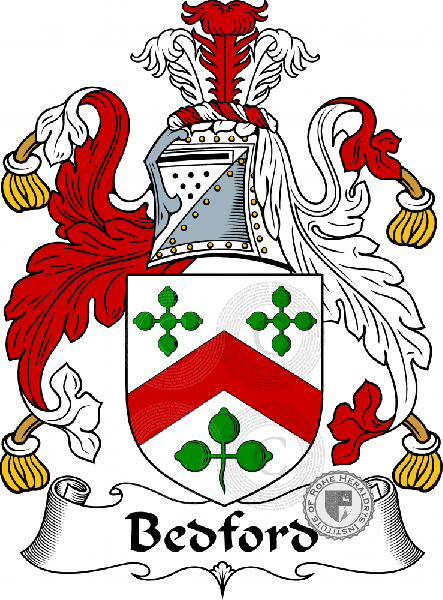 Coat of arms of family Bedford