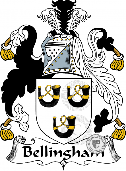 Escudo de la familia Bellingham II
