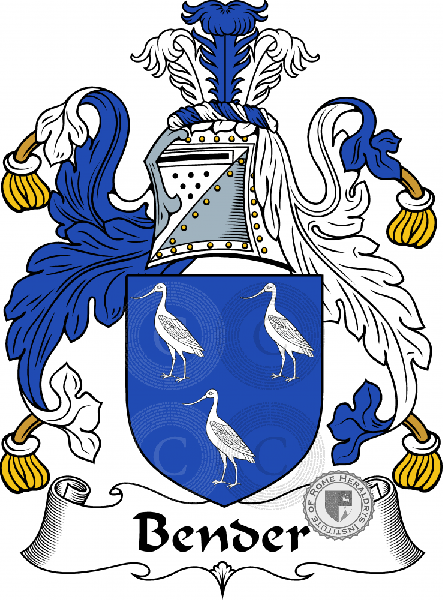 Coat of arms of family Bender