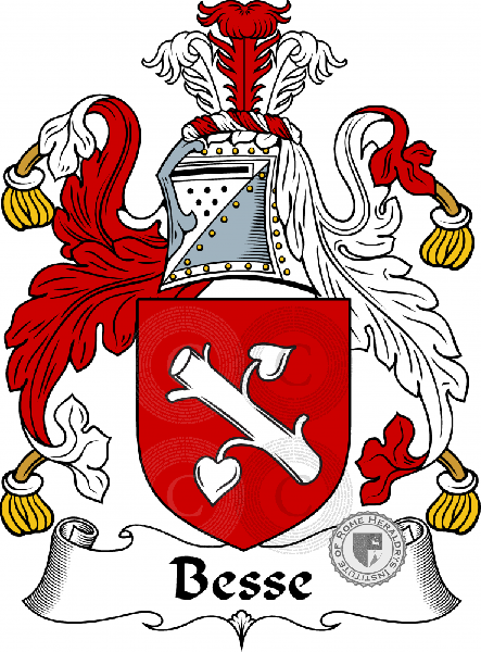 Coat of arms of family Besse