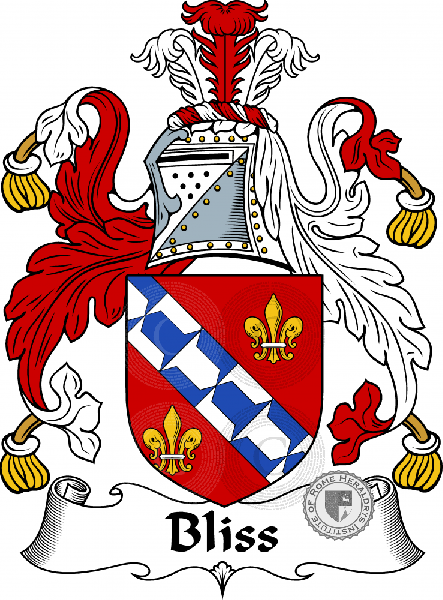 Coat of arms of family Bliss