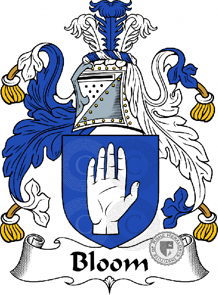 Coat of arms of family Bloom