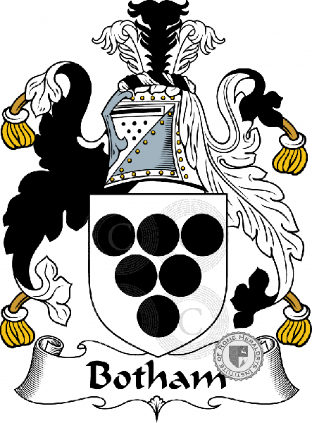 Wappen der Familie Botham