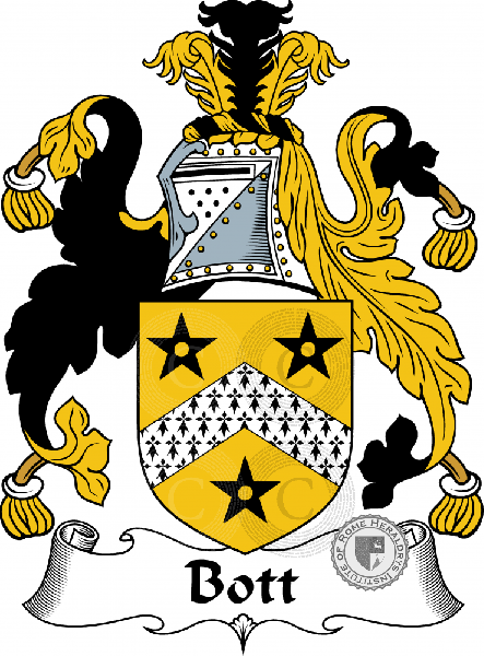 Coat of arms of family Bott