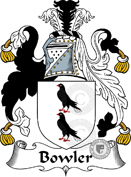 Coat of arms of family Bowler
