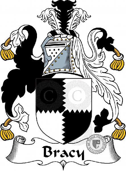 Wappen der Familie Bracy