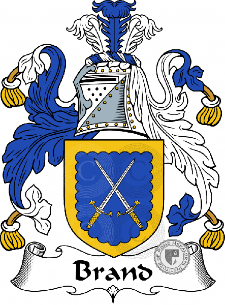 Coat of arms of family Brand