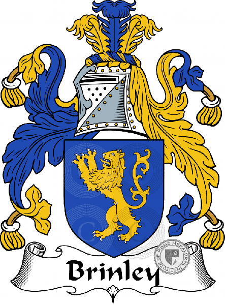 Coat of arms of family Brinley