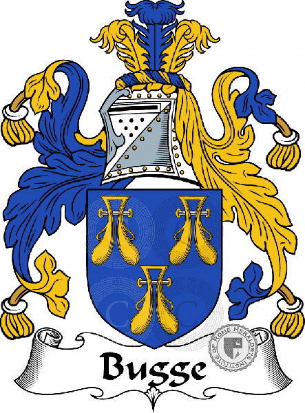 Coat of arms of family Bugge