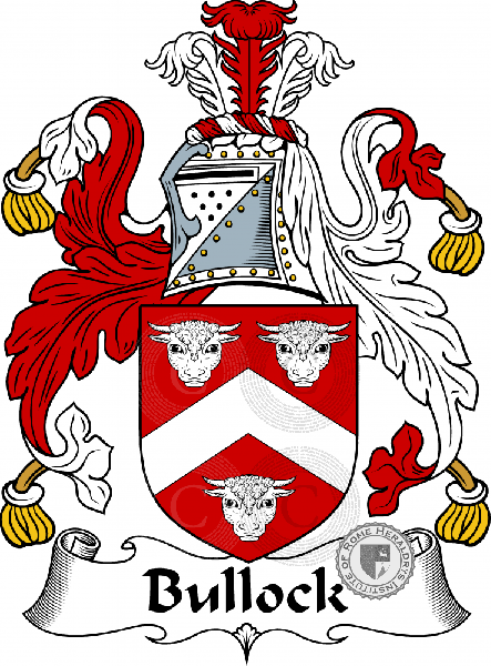 Coat of arms of family Bullock
