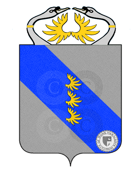 Wappen der Familie carro    