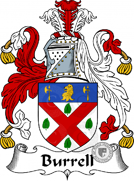 Coat of arms of family Burrell
