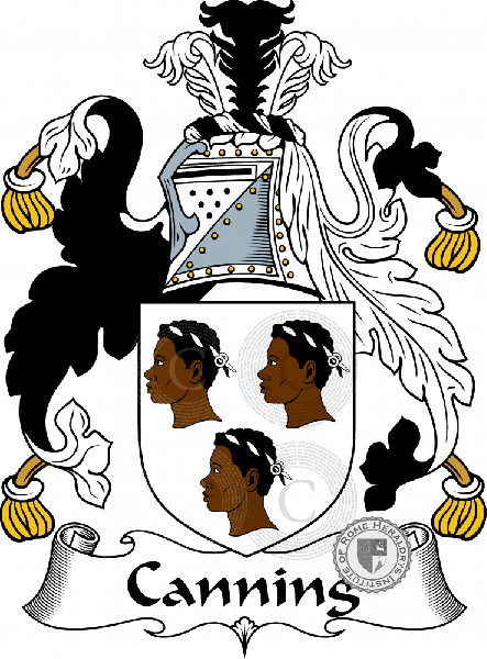Wappen der Familie Canning