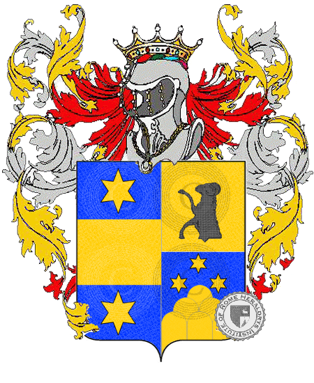 Wappen der Familie meniconi    