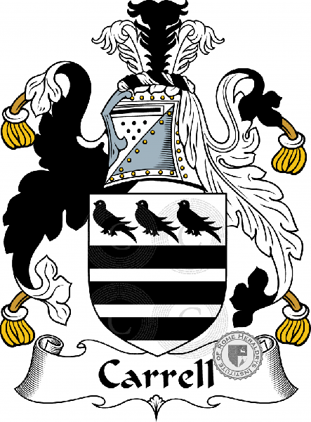 Coat of arms of family Carrell