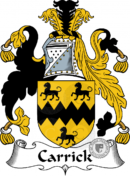 Coat of arms of family Carrick