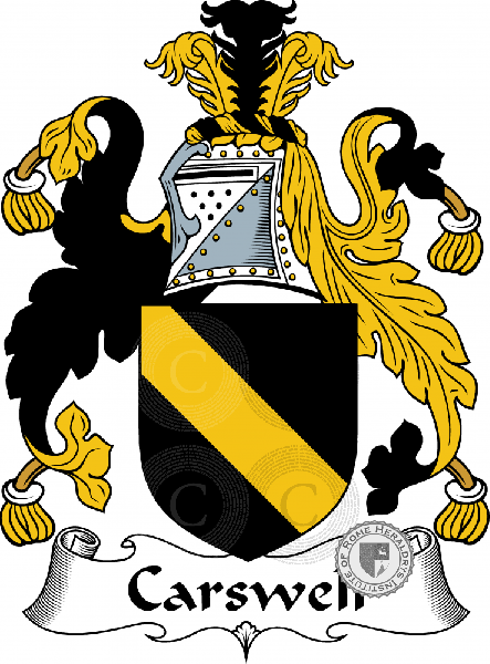 Coat of arms of family Carswell