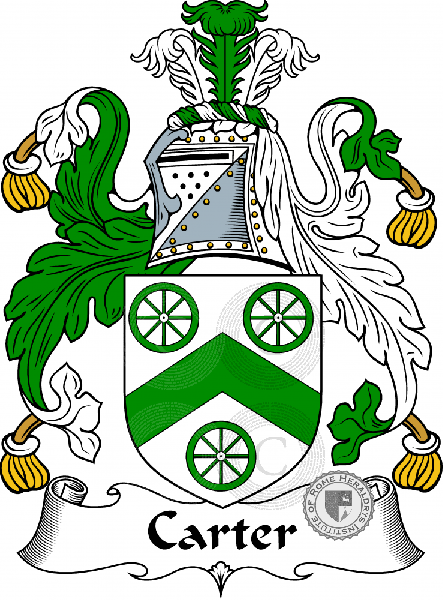Coat of arms of family Carter