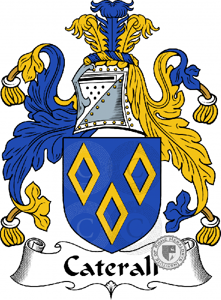 Coat of arms of family Caterall