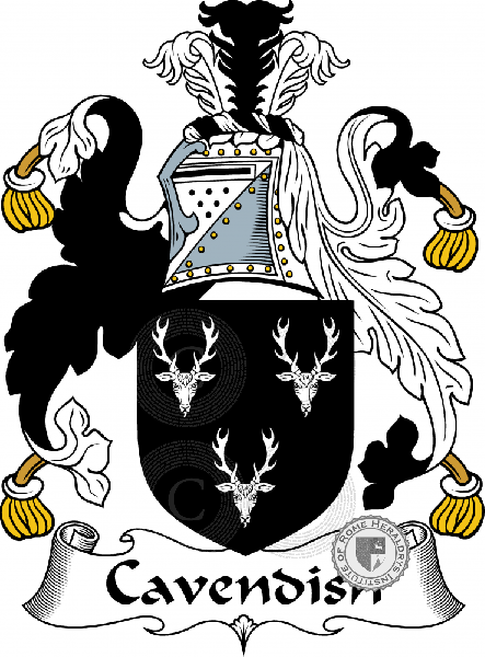 Escudo de la familia Cavendish