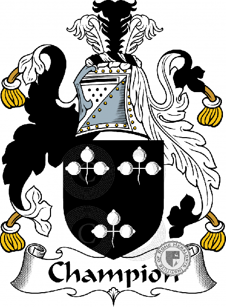 Coat of arms of family Champion