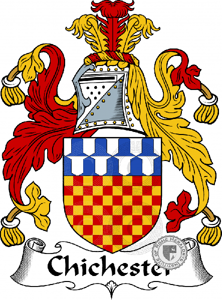Wappen der Familie Chichester