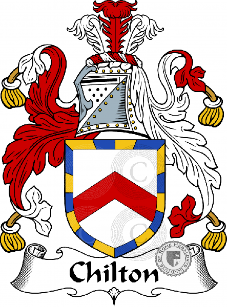 Coat of arms of family Chilton