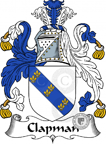 Coat of arms of family Clapman