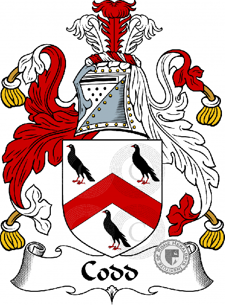 Coat of arms of family Codd