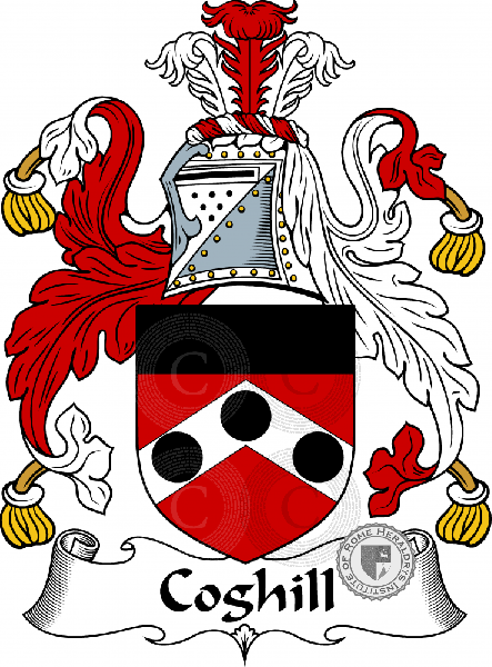Coat of arms of family Coghill