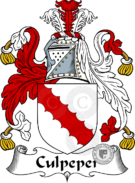 Wappen der Familie Colepeper