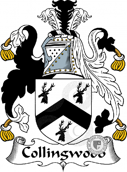 Coat of arms of family Collingwood