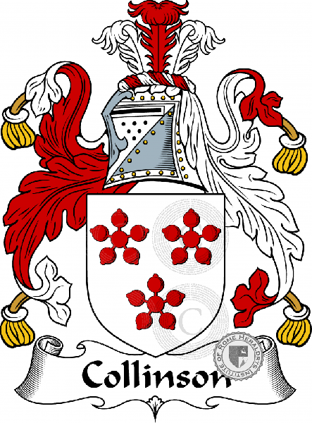 Wappen der Familie Collinson