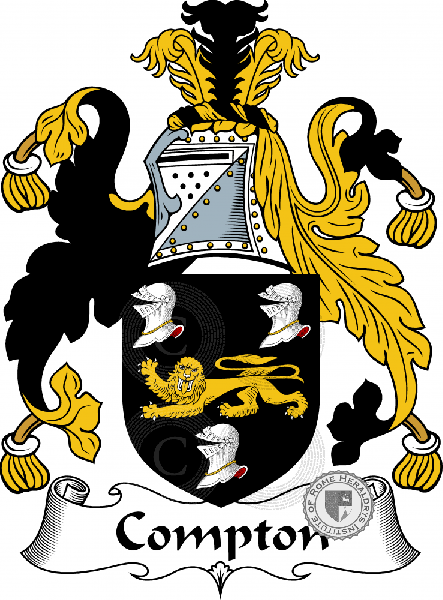 Coat of arms of family Compton
