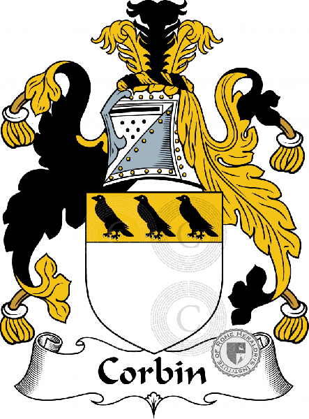 Wappen der Familie Corbin