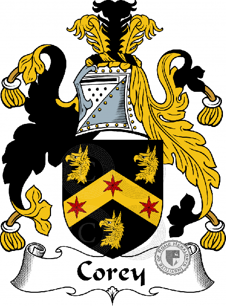 Coat of arms of family Corey