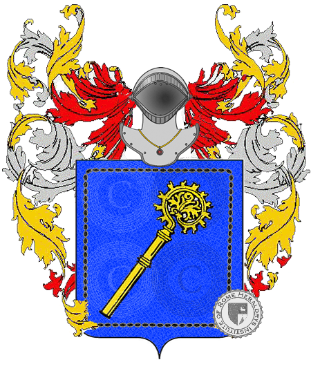 Coat of arms of family della minola    