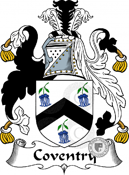 Coat of arms of family Coventry
