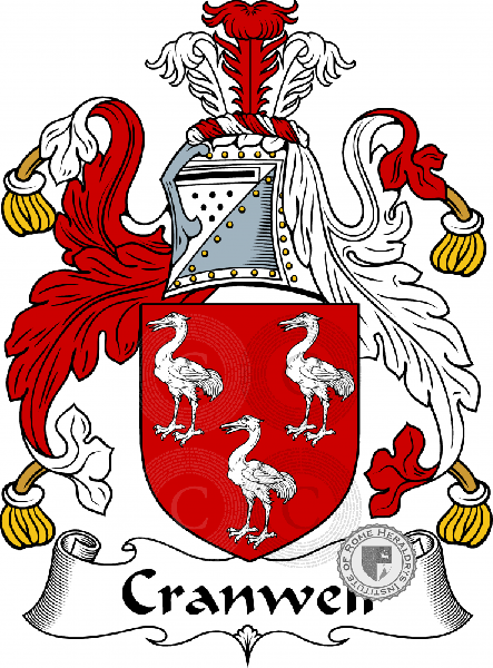 Coat of arms of family Cranwell