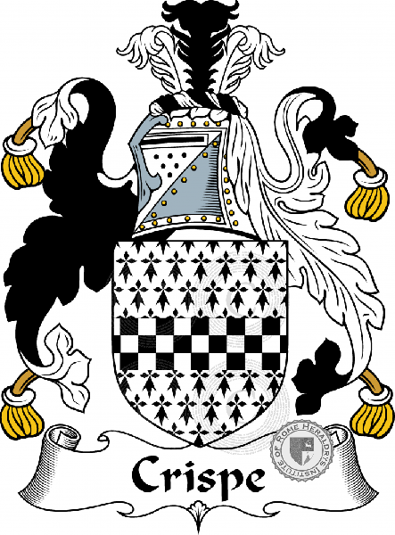 Coat of arms of family Crispe