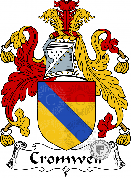 Coat of arms of family Cromwell