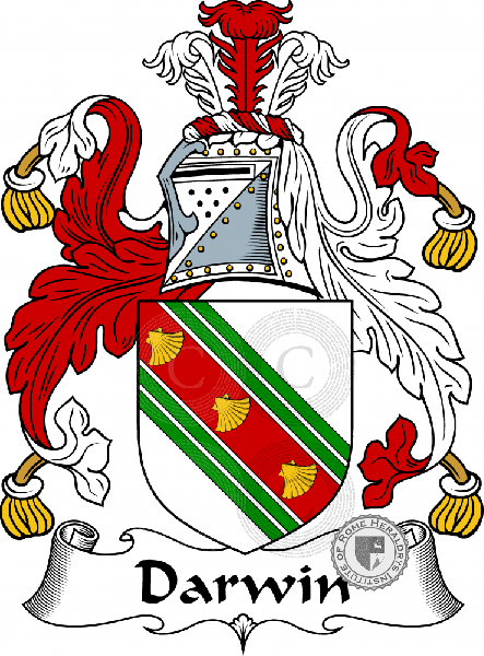 Coat of arms of family Darwin