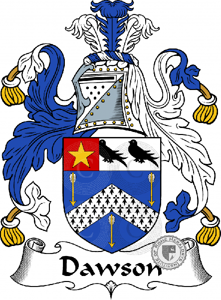 Coat of arms of family Dawson