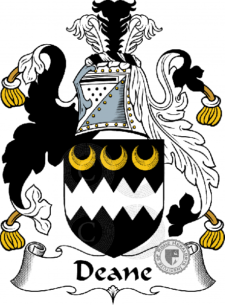 Coat of arms of family Dean