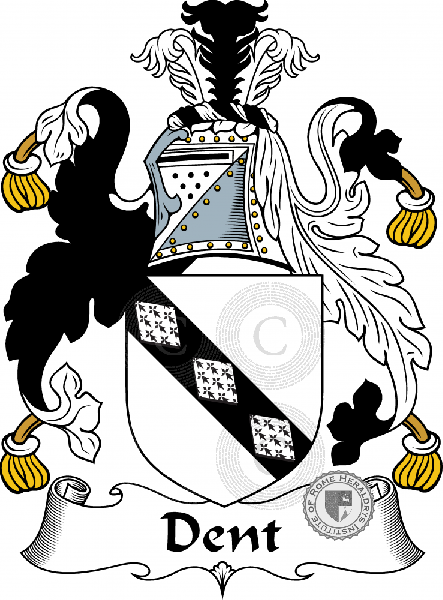 Coat of arms of family Dent
