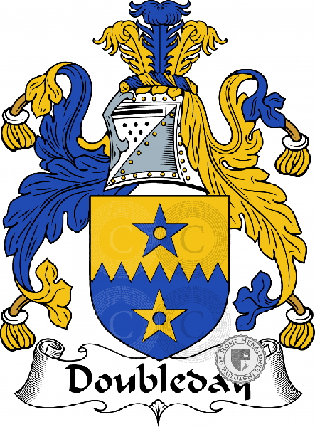 Coat of arms of family Doubleday