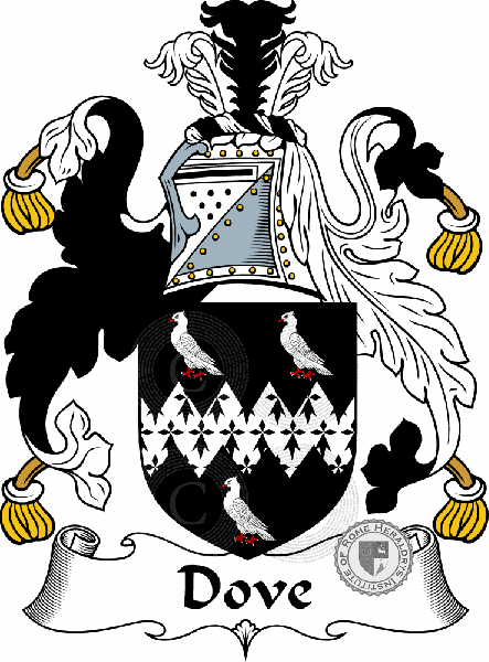 Wappen der Familie Dove