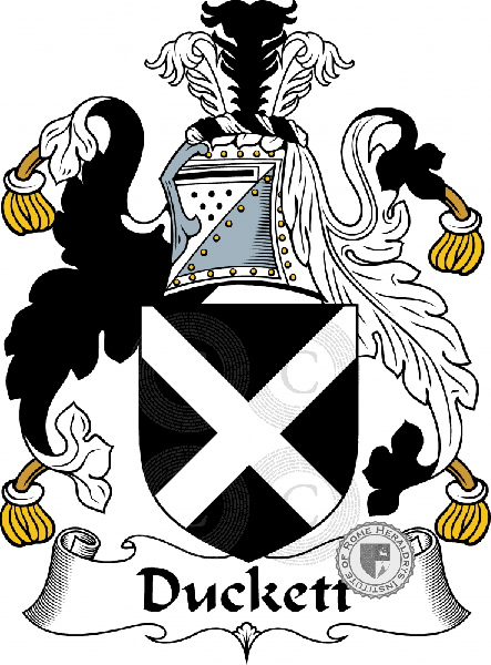 Wappen der Familie Duckett