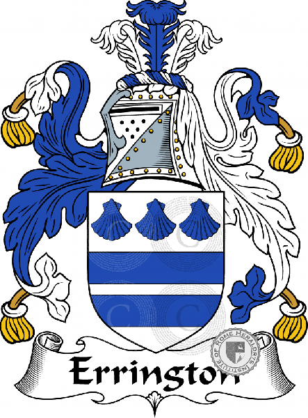 Coat of arms of family Errington