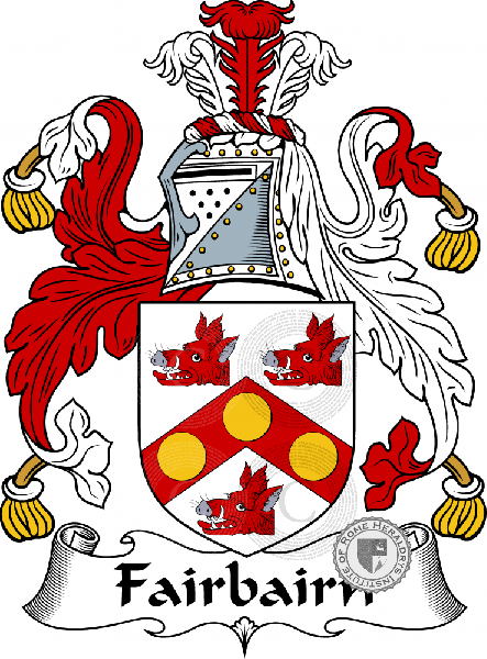 Wappen der Familie Fairbairn